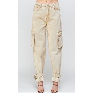 Signature 8 Tan Cargo Jeans